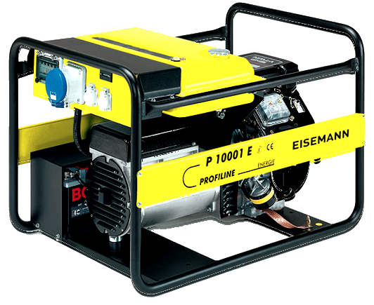 картинка Бензиновый генератор Eisemann P10001E от компании Нова Механика